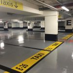 Marquage au sol intérieurs, parking et usines